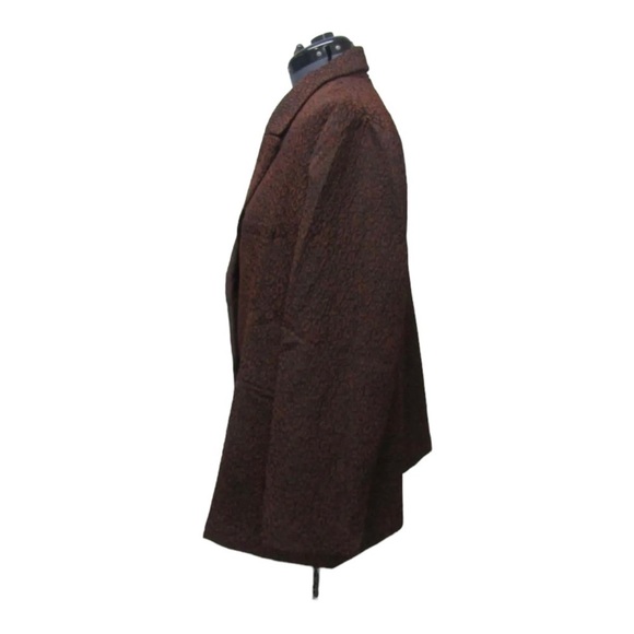 Hutch Anthropologie Brown Wool Oversized Blazer Jacket Coat 3X NWT - Picture 13 of 16